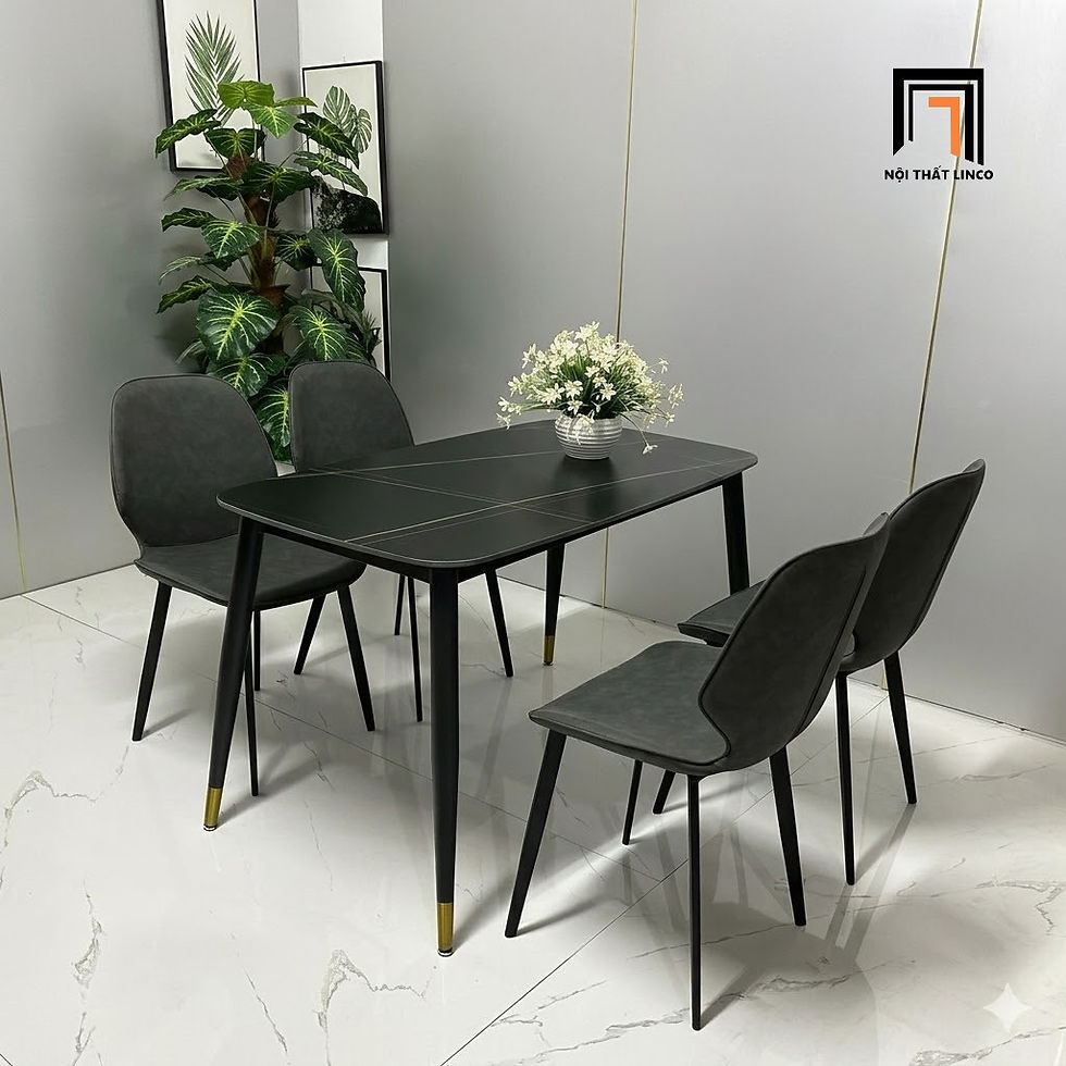 bộ bàn ăn 1m2 4 chỗ
