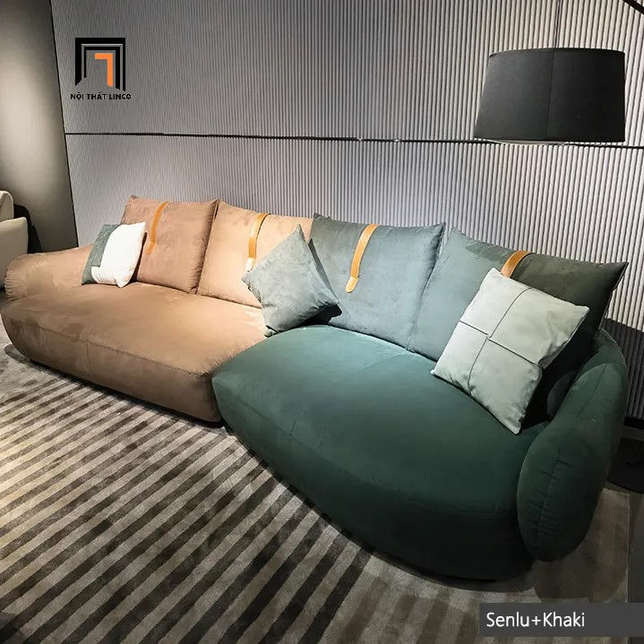 ghế sofa văng nhung