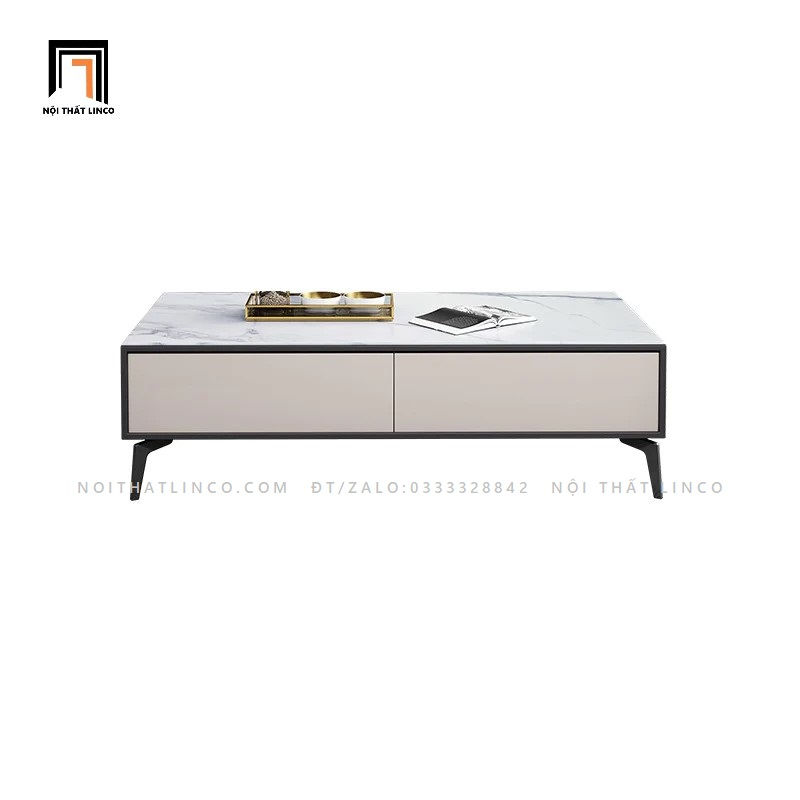 Hình thu nhỏ: Bàn sofa chữ nhật mặt đá BSF31 Tamy dài 1m x 50 giá rẻ