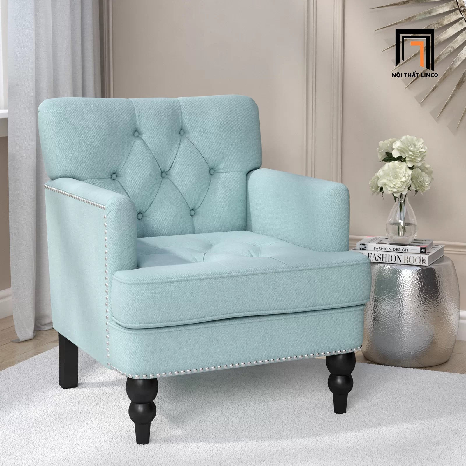 Ghế sofa đơn phong cách châu Âu DT40 Cozine gia đình