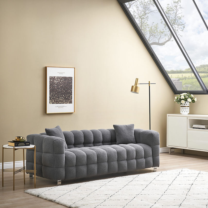 sofa băng, sofa vải lông cừu, sofa băng đẹp