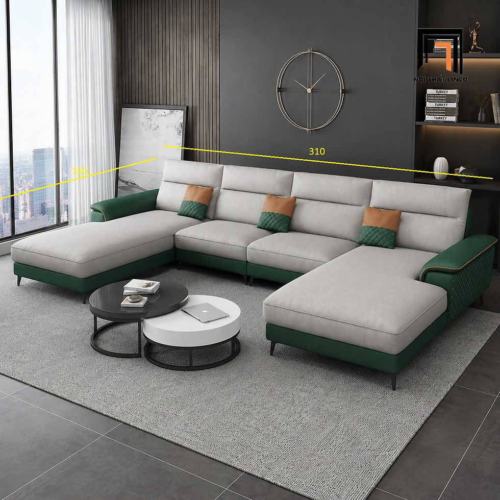 Hình thu nhỏ: bộ ghế sofa u hiện đại