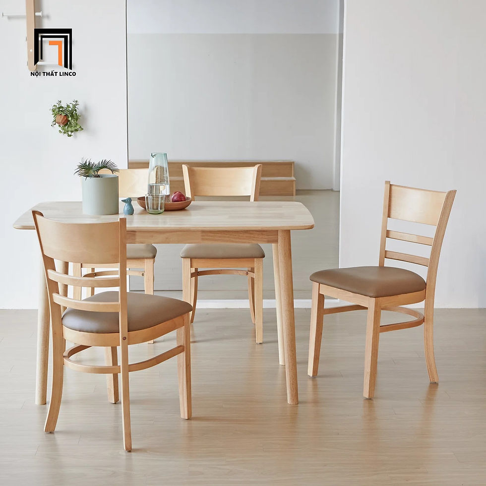 Hình thu nhỏ: set bàn ghế ăn hiện đại