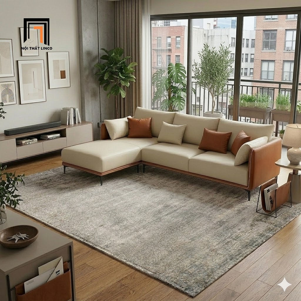 sofa góc 2m2 x 1m6