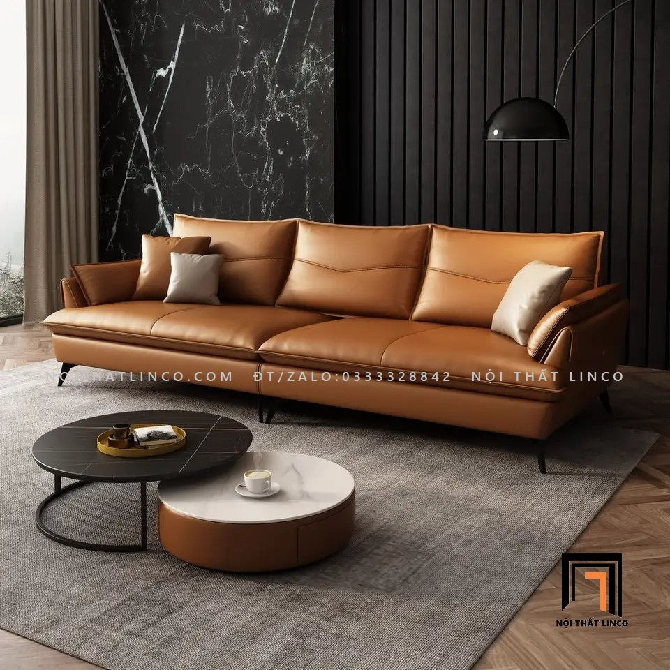 Hình thu nhỏ: sofa da