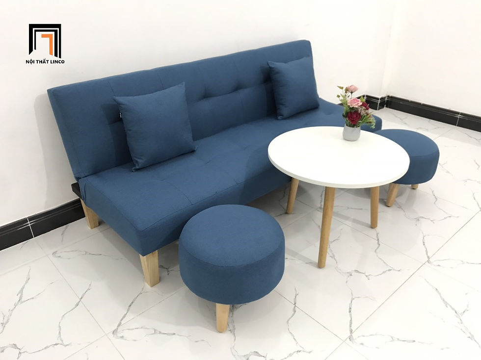 Hình thu nhỏ: ghế sofa xanh dương