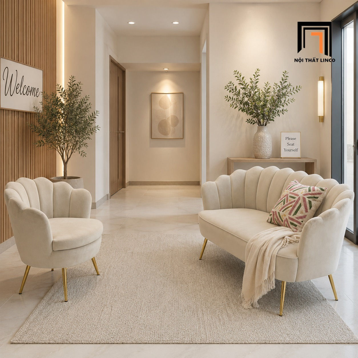 bộ ghế sofa xinh xắn