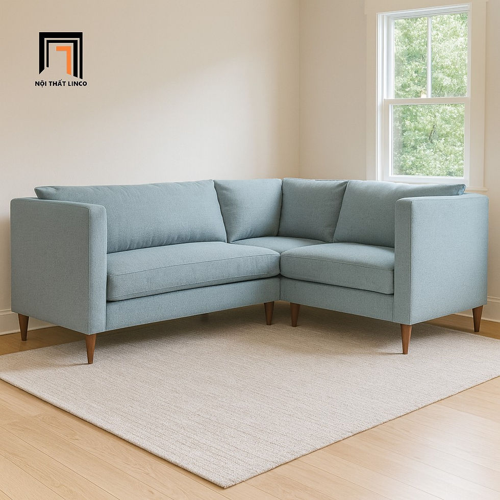 sofa góc vải nỉ