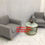 Hình thu nhỏ: Ghế sofa đơn NS04 xám trắng 1 chỗ ngồi giá rẻ HCM Sài Gòn SG