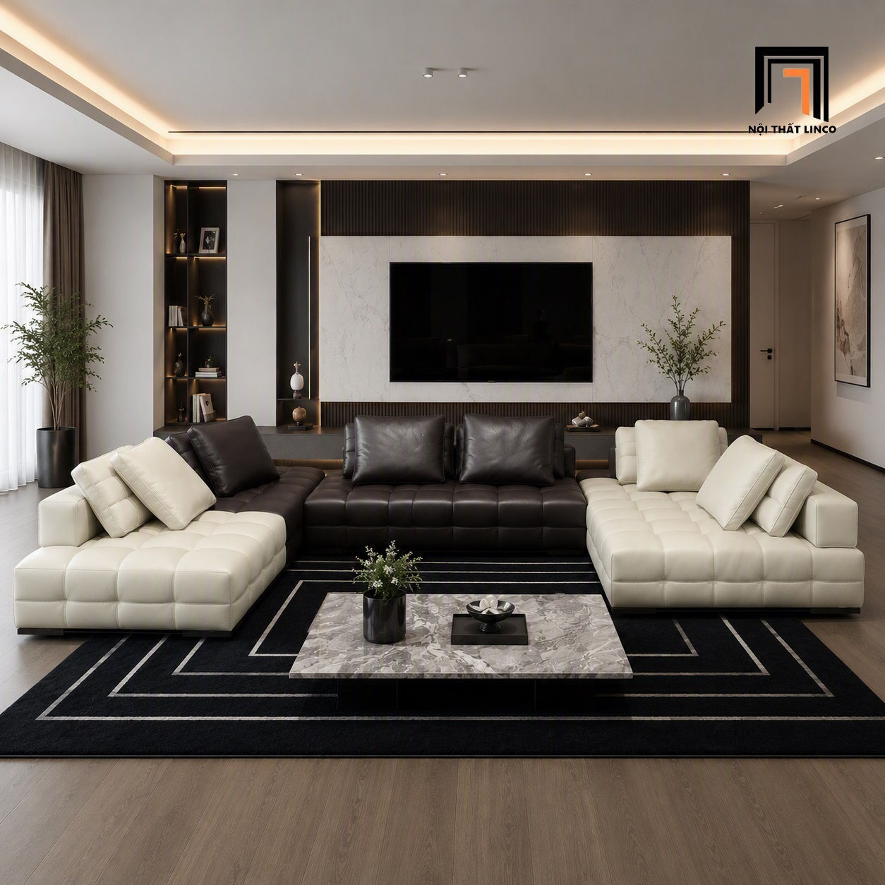 sofa chữ U