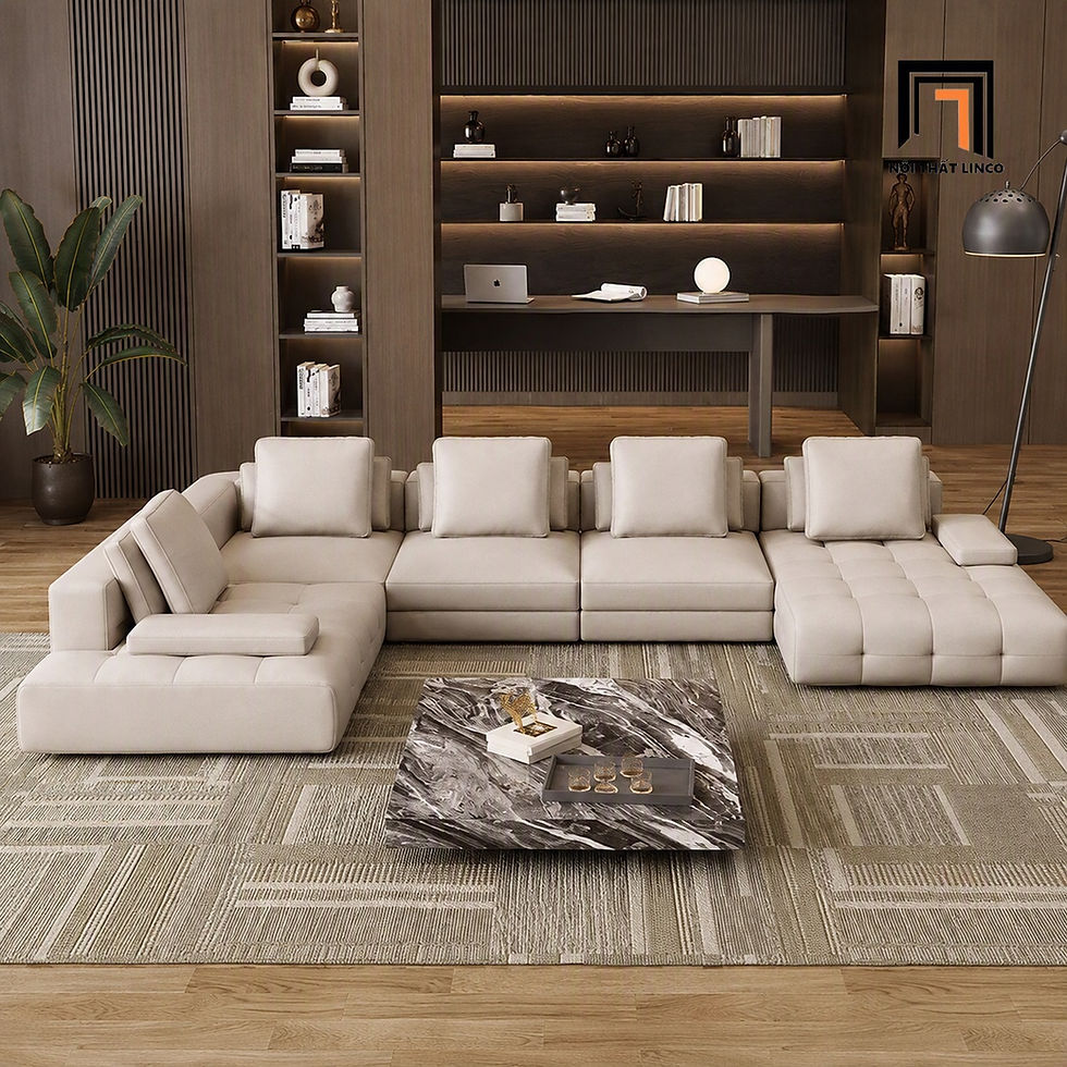 bộ ghế sofa u