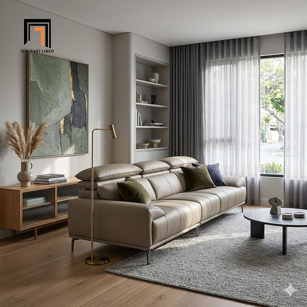 Hình thu nhỏ: sofa da
