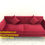 Hình thu nhỏ: Bộ bàn ghế sofa băng dài 1m9 đỏ đô giá rẻ vải nhung