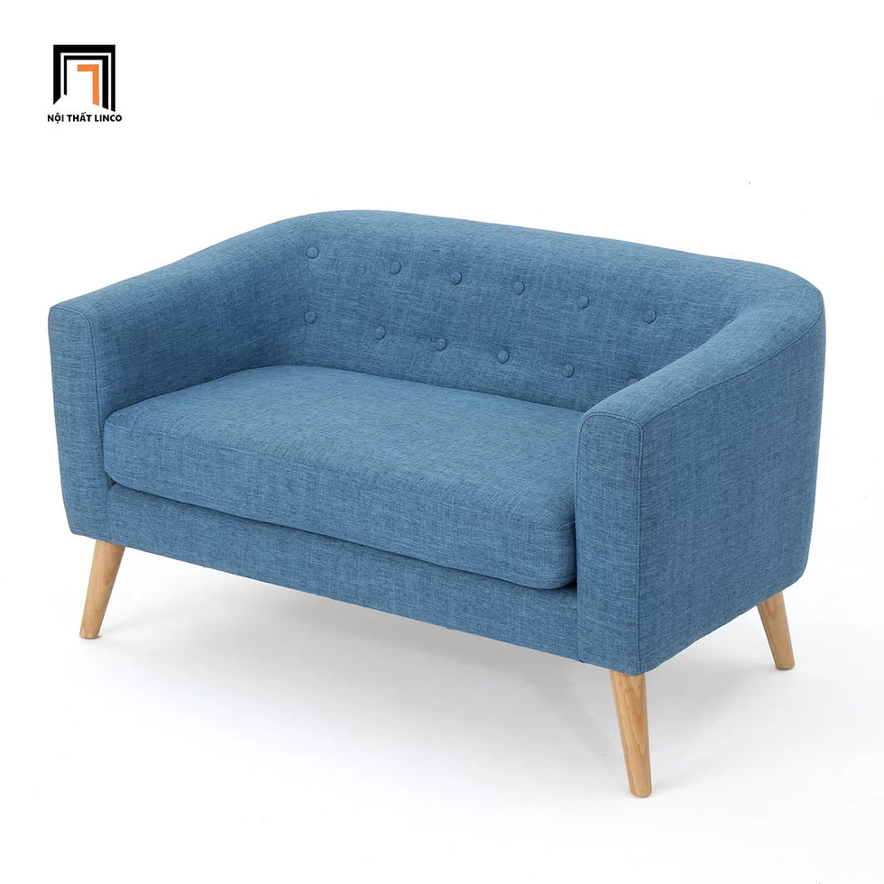 Hình thu nhỏ: Ghế sofa văng 1m3 BT208 Decato giá rẻ cho tiệm shop nhỏ