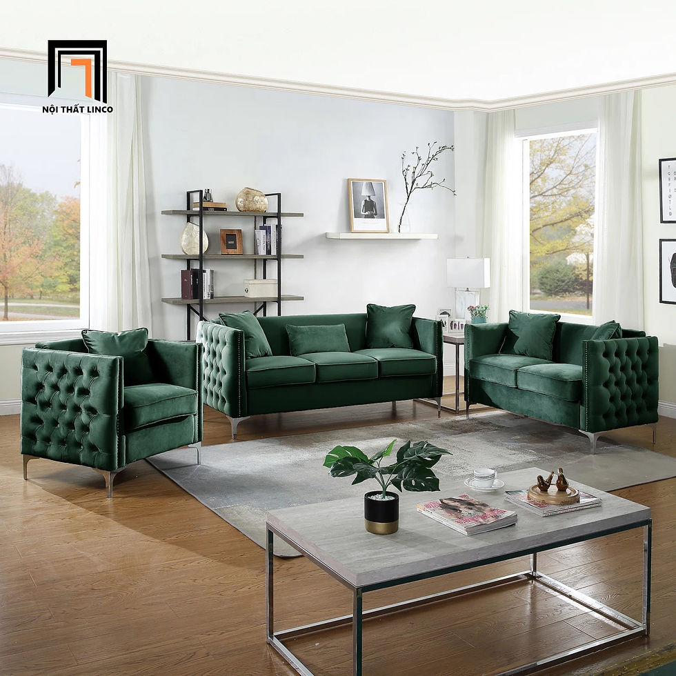 set 3 ghế sofa
