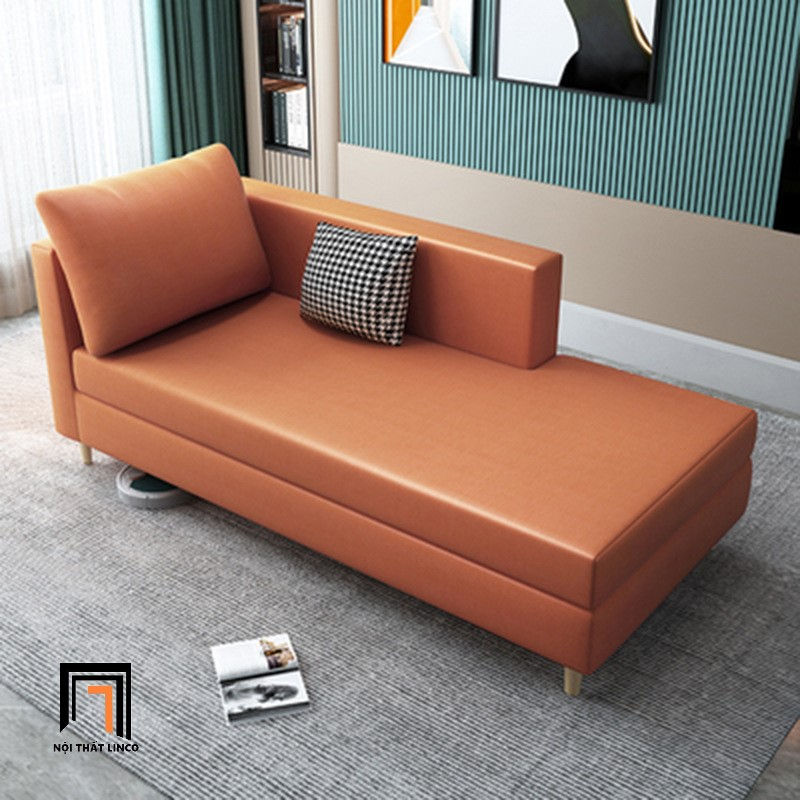 Hình thu nhỏ: Ghế sofa băng giường thư giãn GB94 Cremon dài 1m6 nhỏ