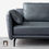 Hình thu nhỏ: Ghế sofa góc chữ L GT147 Santafe 3m x 1m6 da giả xám