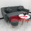 Hình thu nhỏ: Bộ bàn ghế sofa băng phòng khách xám đen đậm Nội thất Linco Tphcm