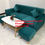 Hình thu nhỏ: Bộ bàn ghế sopha SFB05 sofa băng văng xanh lá giá rẻ vải đẹp nhỏ Nội thất Linco