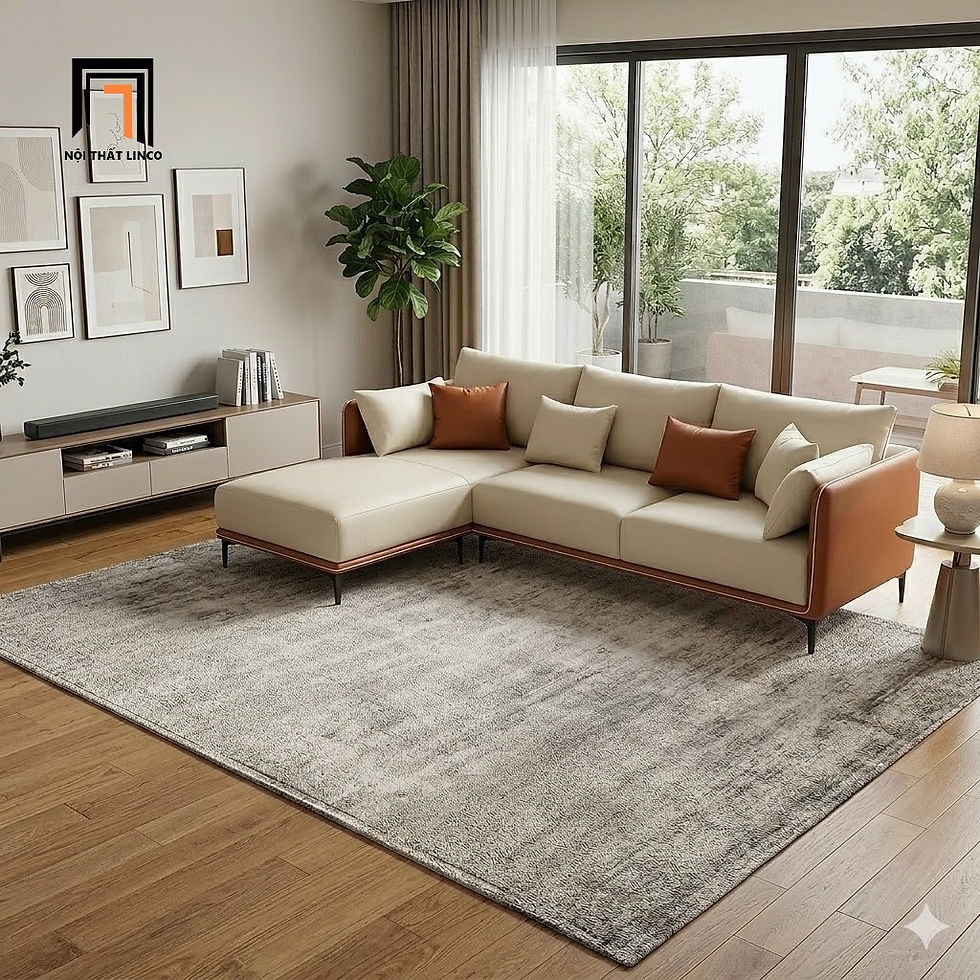 Hình thu nhỏ: sofa góc da