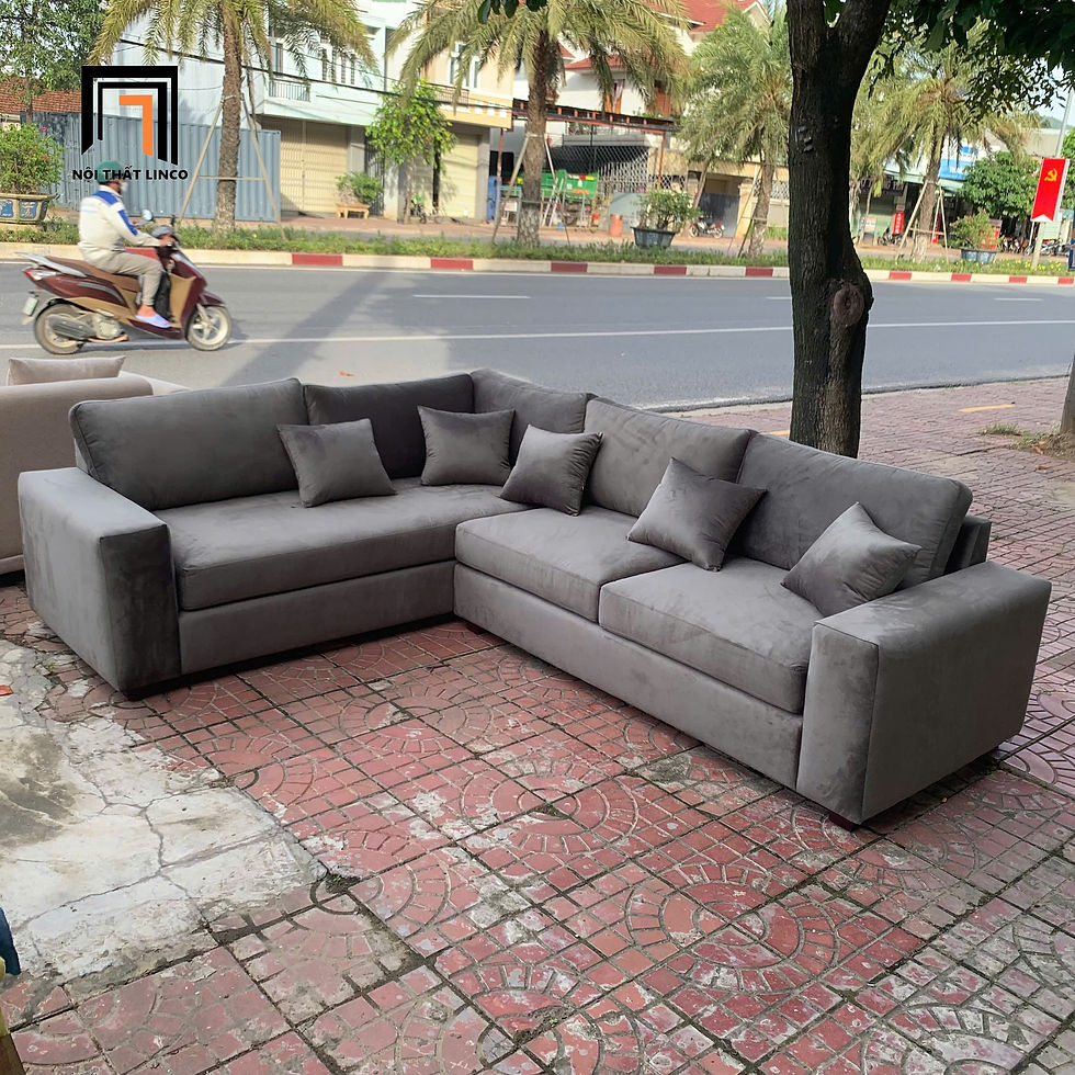 sofa màu xám
