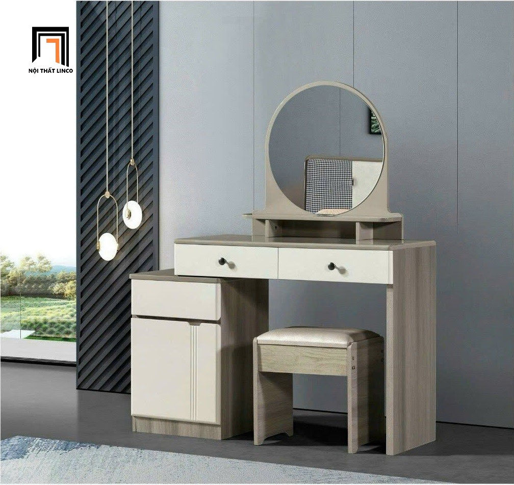 Bộ bàn phấn trang điểm giá rẻ BP9501-AK không gian nhỏ