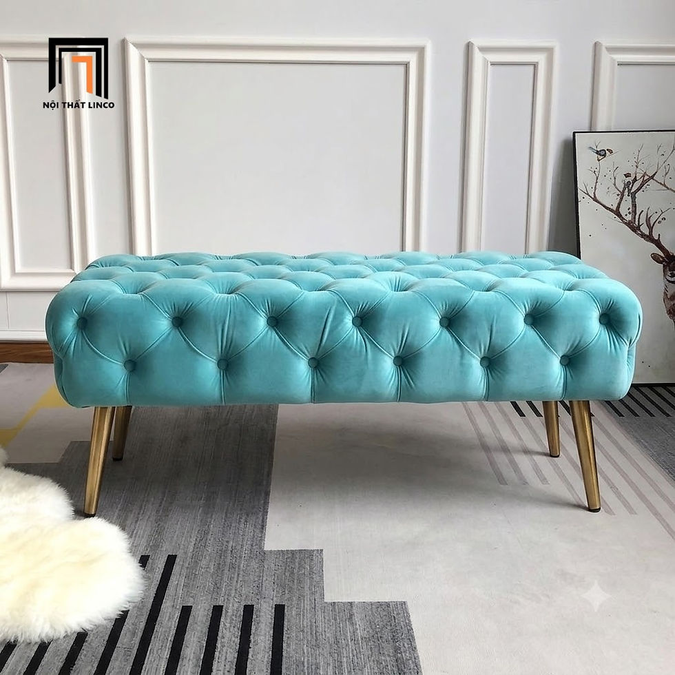 ghế đôn sofa giật nút cao cấp