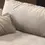 Hình thu nhỏ: Sofa góc L vải nhung GT223 Flannet 2m4 x 1m6 xám trắng