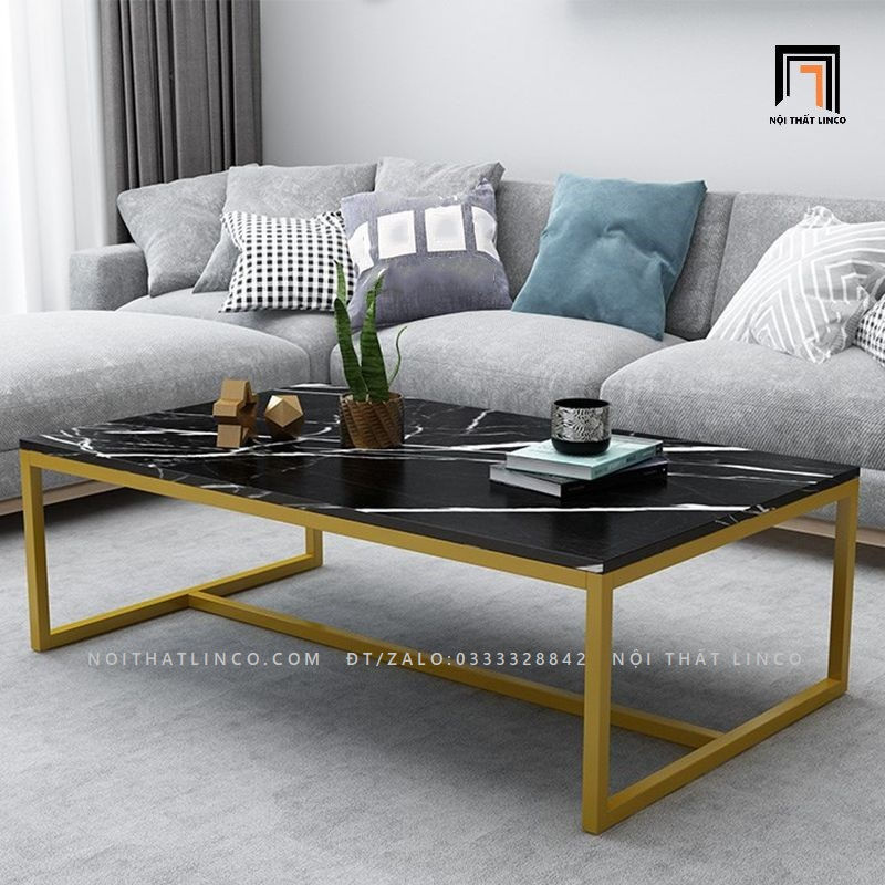 Hình thu nhỏ: Bàn trà chữ nhật mặt đá BSF40 Robin dài 1m x 50cm giá rẻ