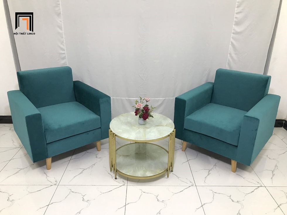 Hình thu nhỏ: ghế sofa vải nhung