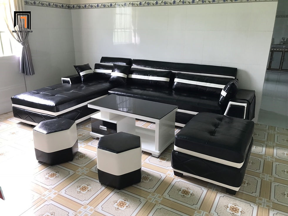 Hình thu nhỏ: sofa góc da công nghiệp