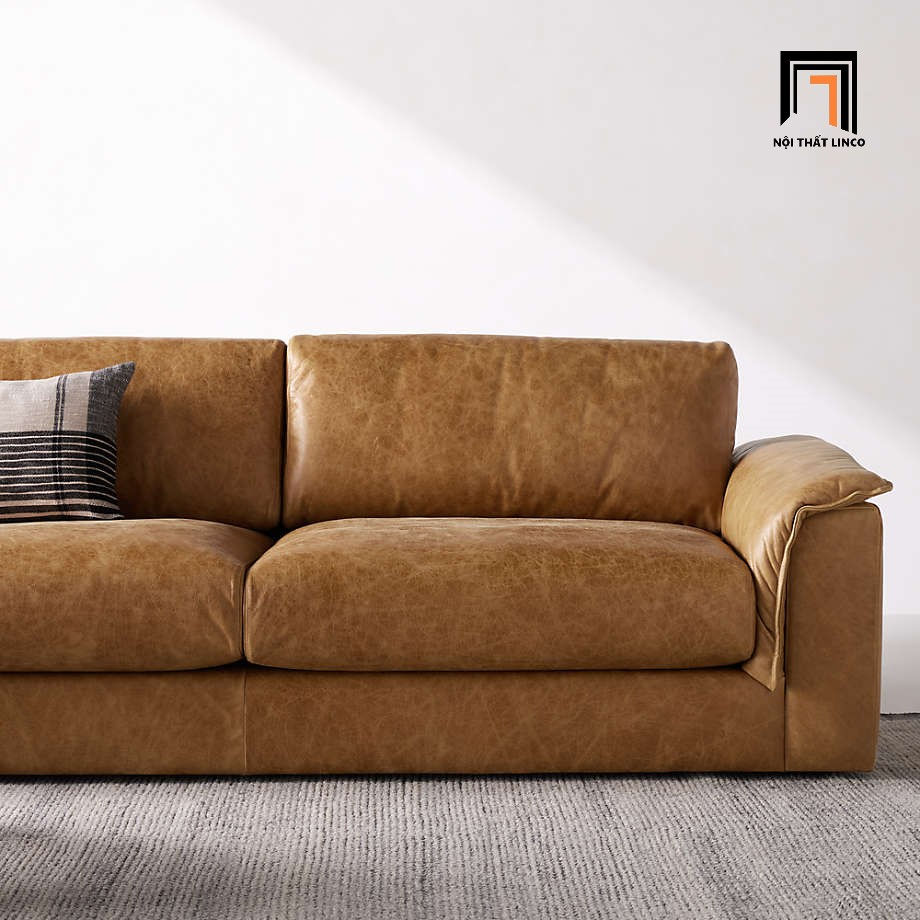 Hình thu nhỏ: Ghế sofa băng da công nghiệp BT311 Wythe 1m9 sang trọng