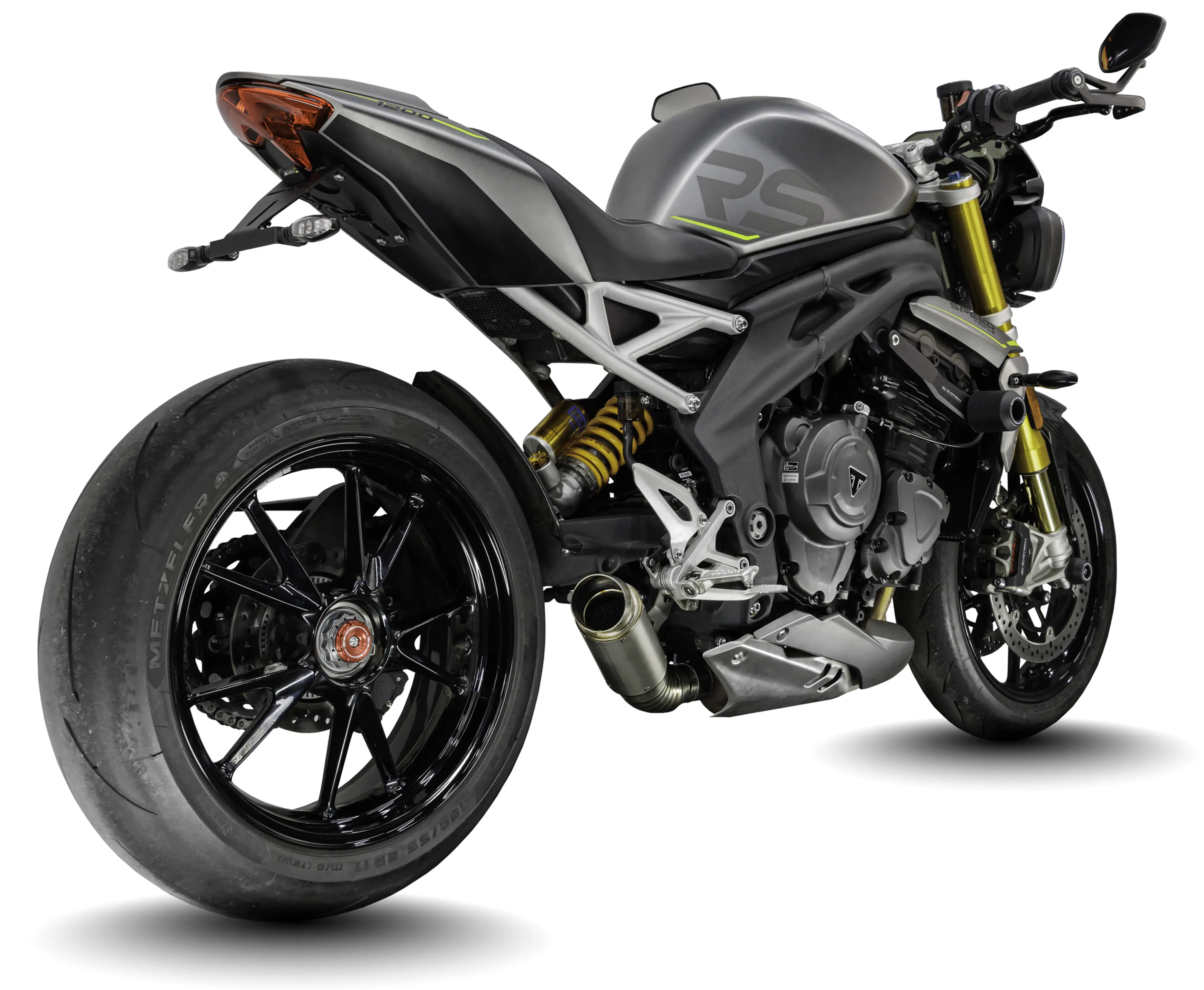 Triumph Speed Triple 1200 RS/RR 2021-2024 GP-R3R Exhaust (Low Mount)