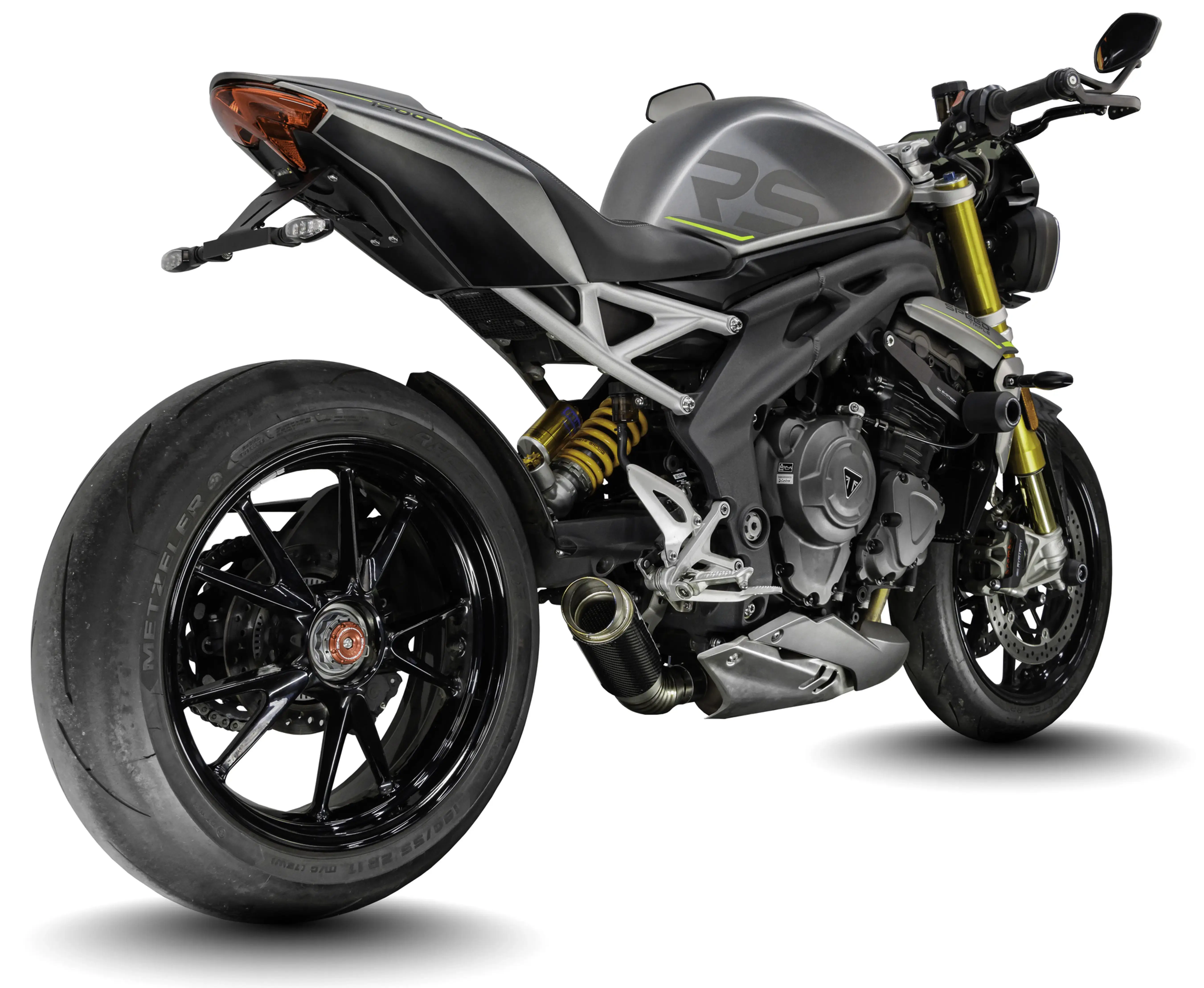 Triumph Speed Triple 1200 RS 2025 GP-R3R Titanium Low Mount Exhaust