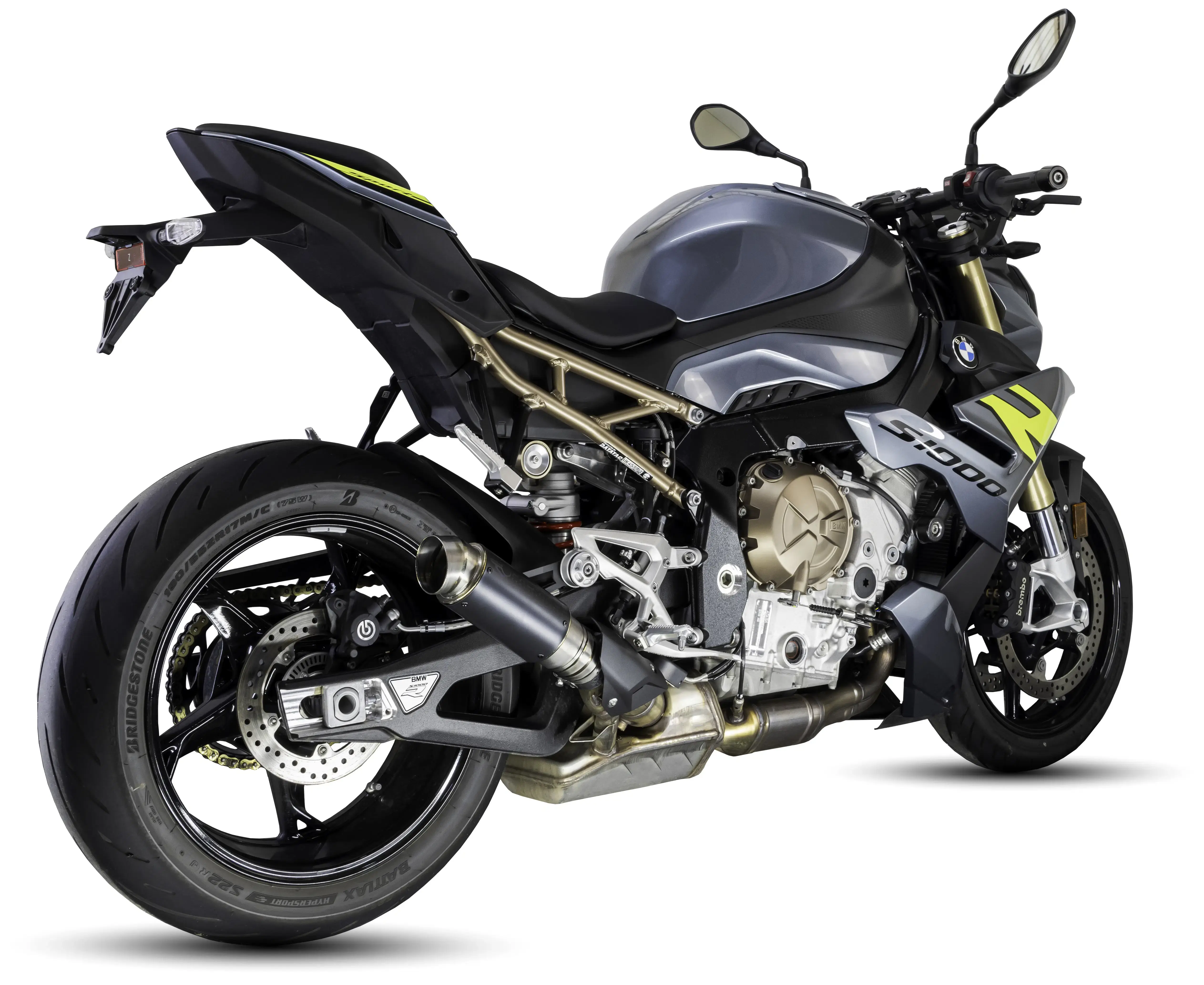 BMW S1000R 2021-2026 GP-R3 slip-on exhaust