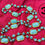 Thumbnail: 1981 Vintage CHANEL Opaque Turquoise Blue Crystal Sautoir - 60-inch Extra Long