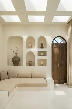 Villa Plume Bali : Villa Méditerranéenne avec piscine privée à louer à Canggu