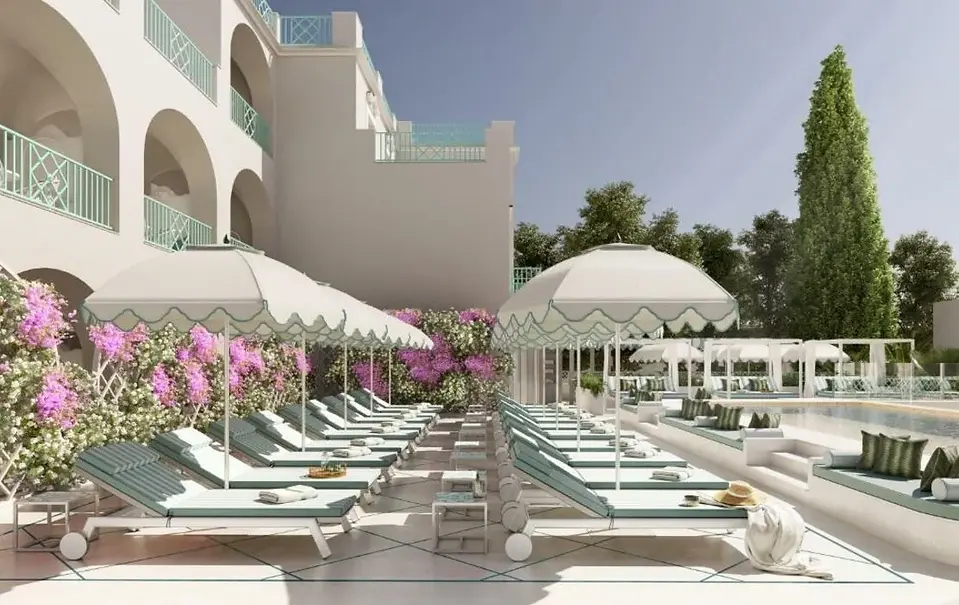 La Palma Capri : Nouvel hôtel signé Oetker Collection transats