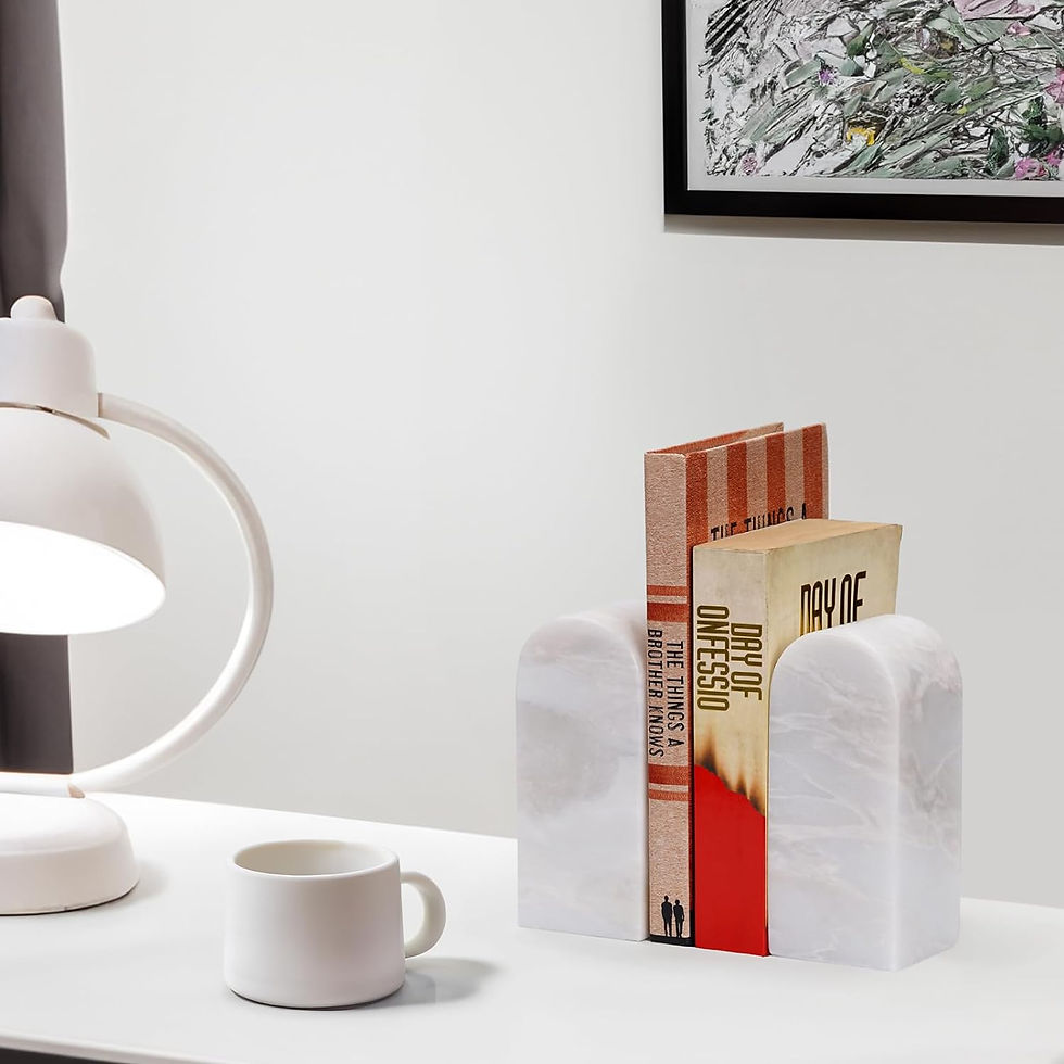 Miniature : Serre-Livres en Marbre 