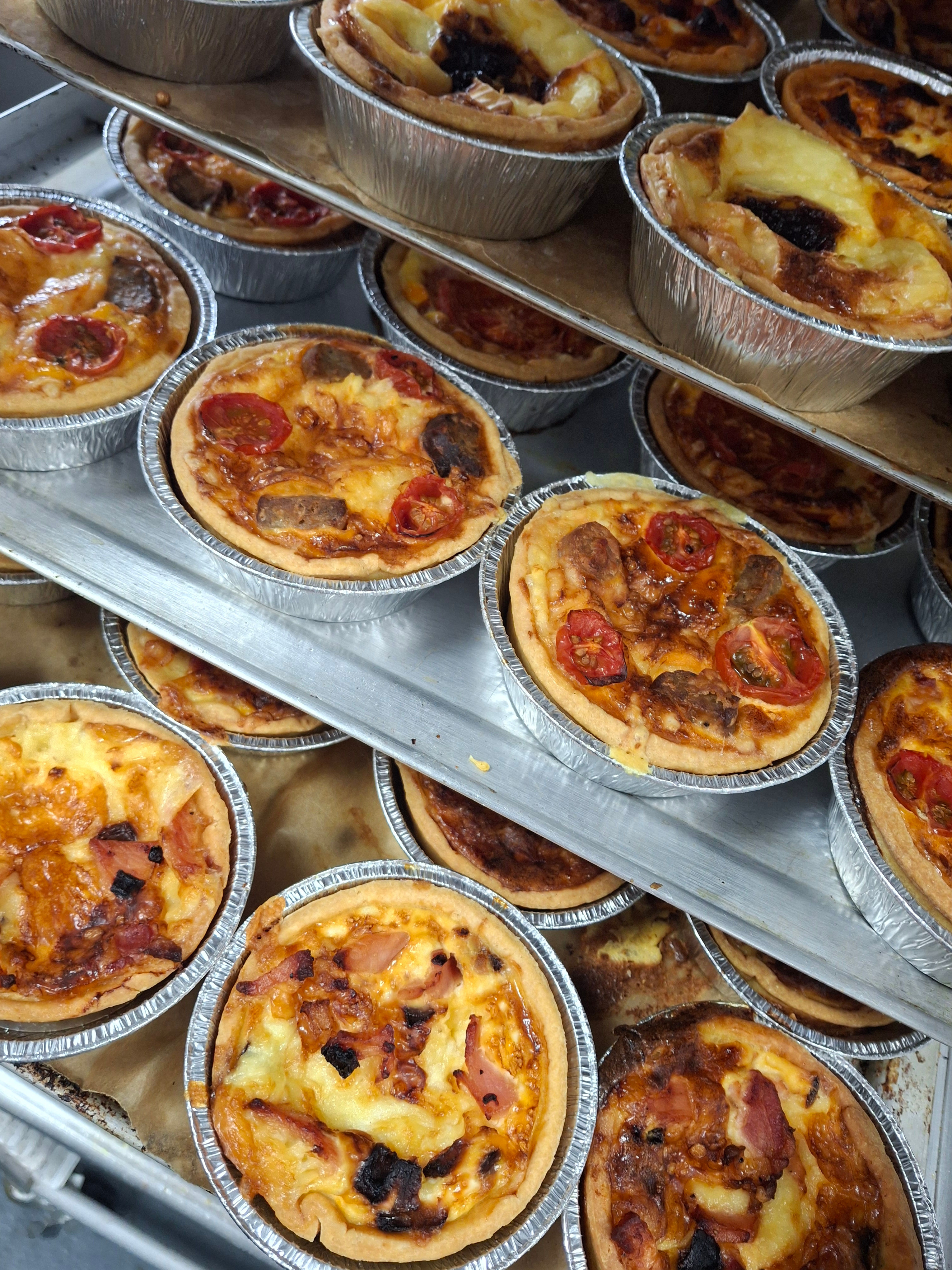 Feta, Spinach and Olive Quiche