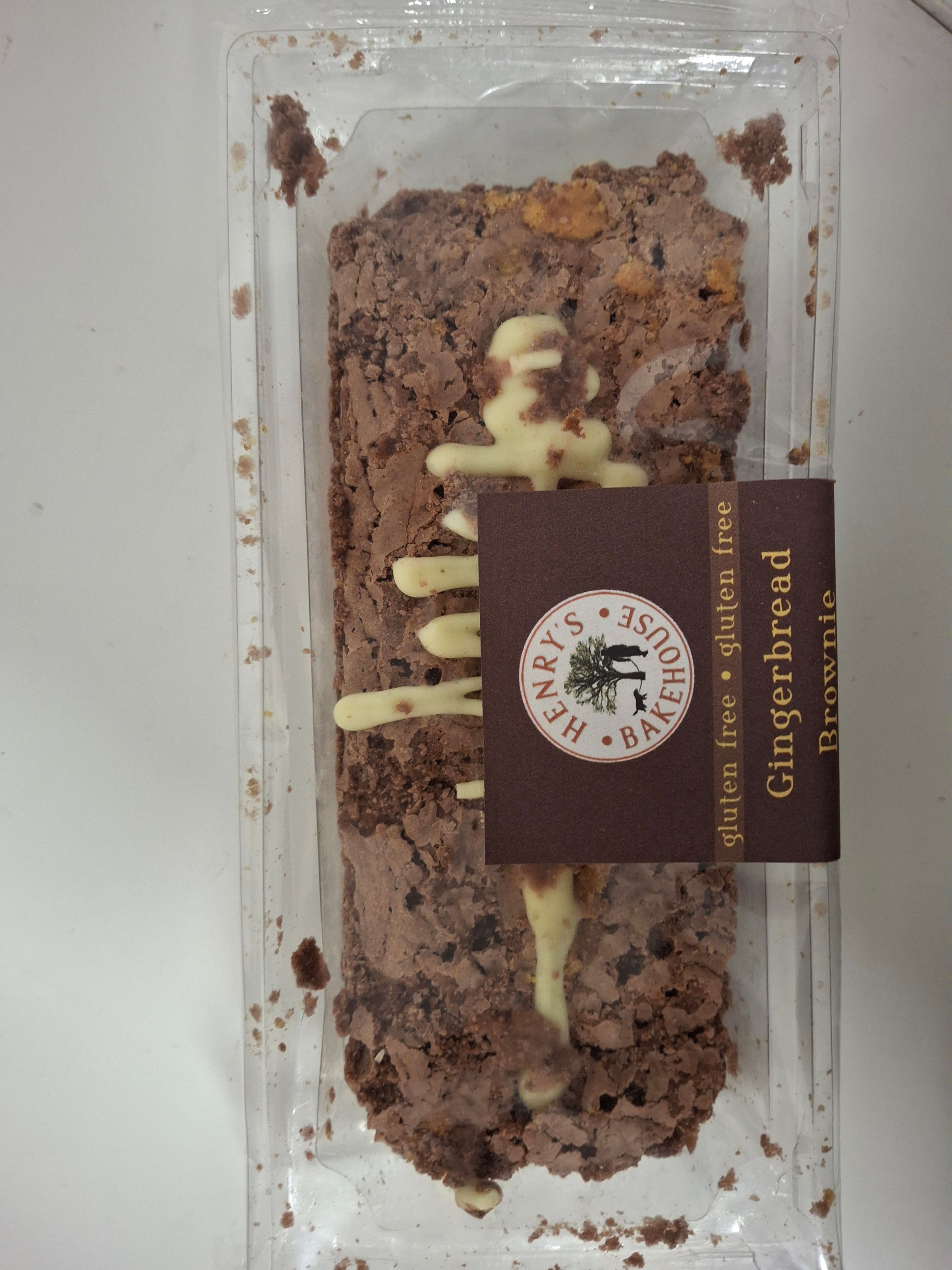 Henry's  Gf Gingerbread Brownie