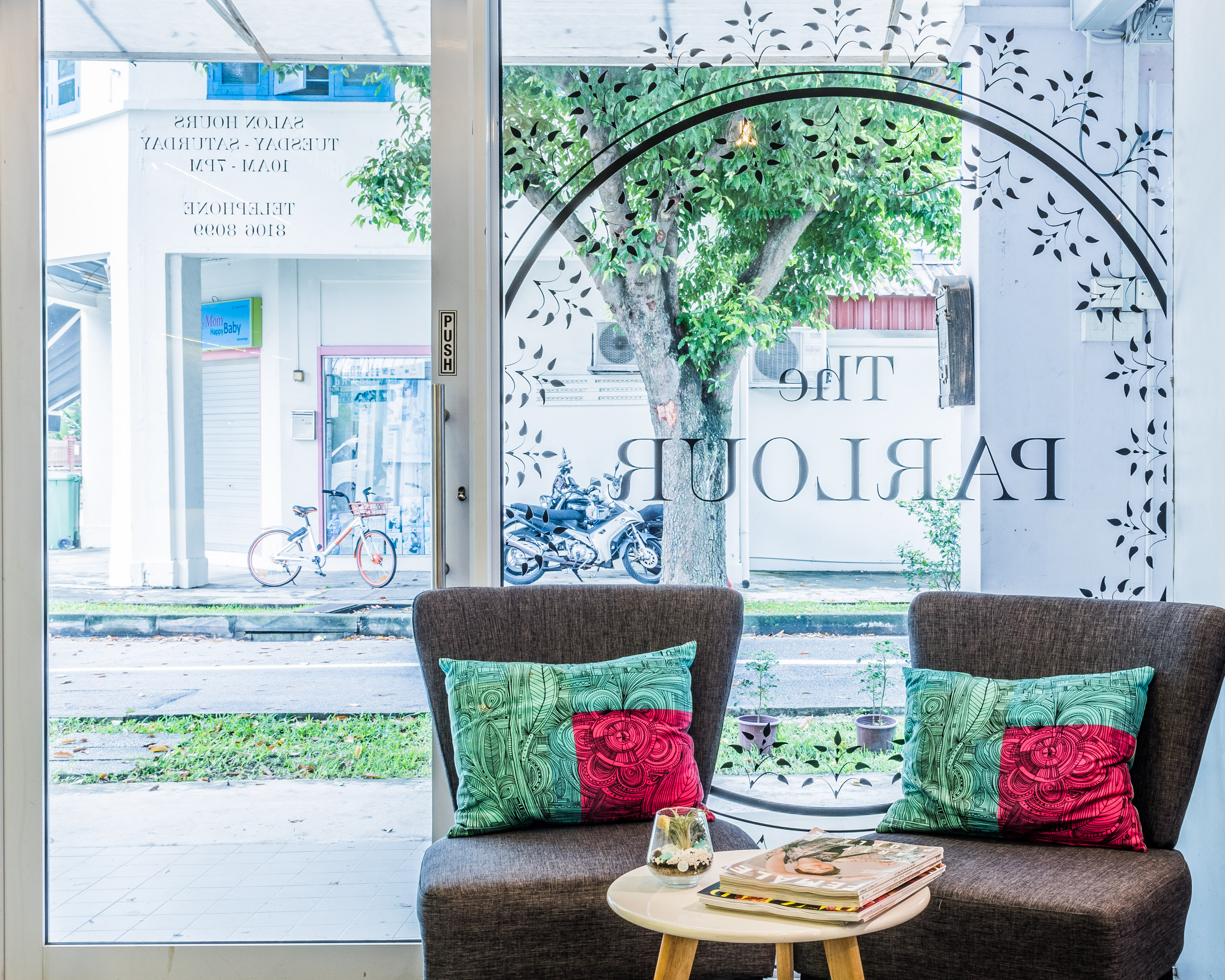 The Parlour Expat Hair Stylist Singapore
