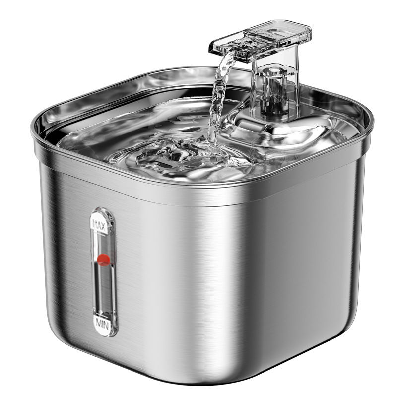 Thumbnail: Automatic Stainless Steel Pet Water Fountain