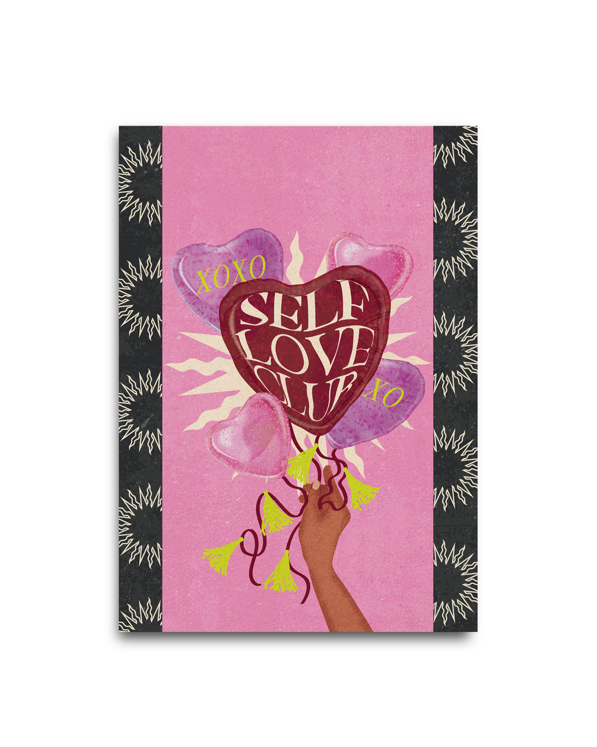 Self Love Balloons Melocard