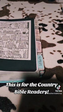 Thumbnail: Books of the Bible Sticker for Tracking your Bible Reading