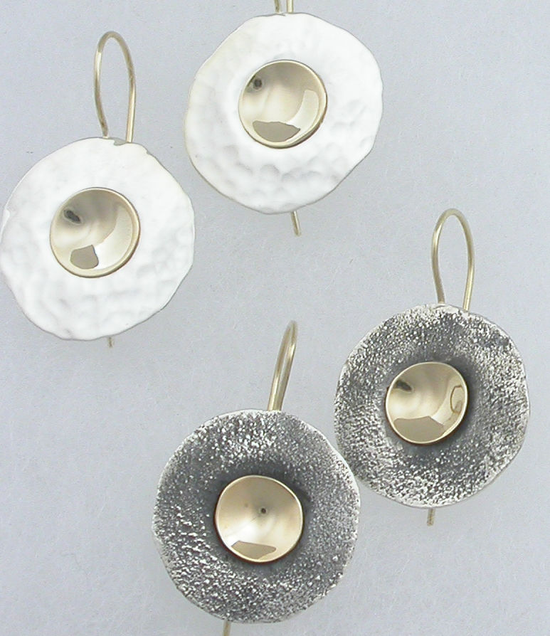 IN STOCK--Disc Earrings