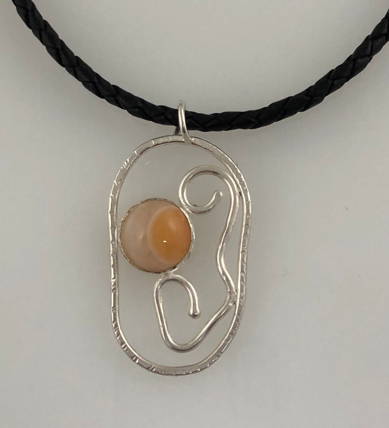 IN STOCK--Agate Pendant