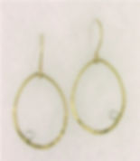 IN STOCK--18k Yellow Gold and Diamond Earring