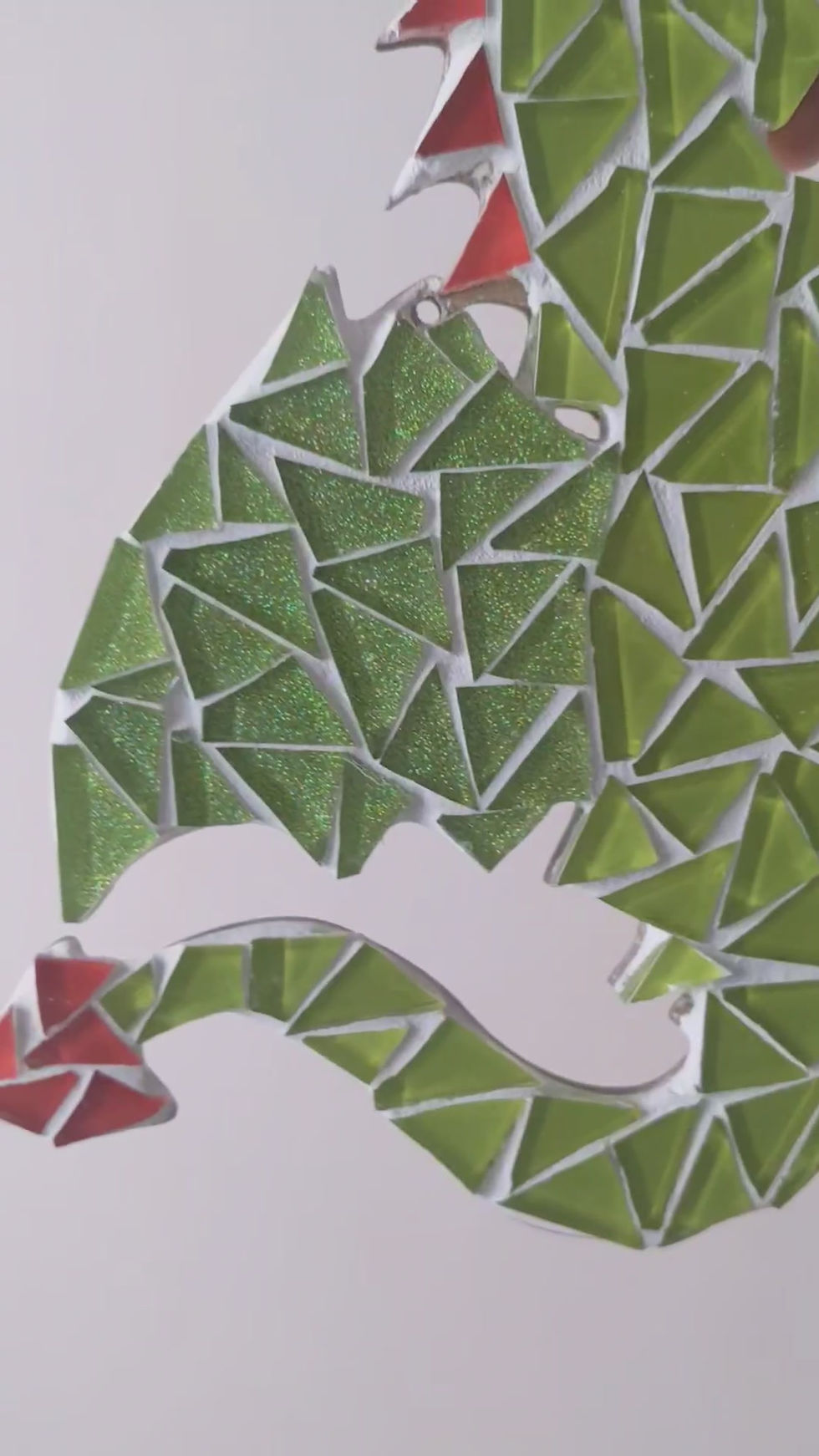 Thumbnail: Sparkling Green Dragon Mosaic Kit