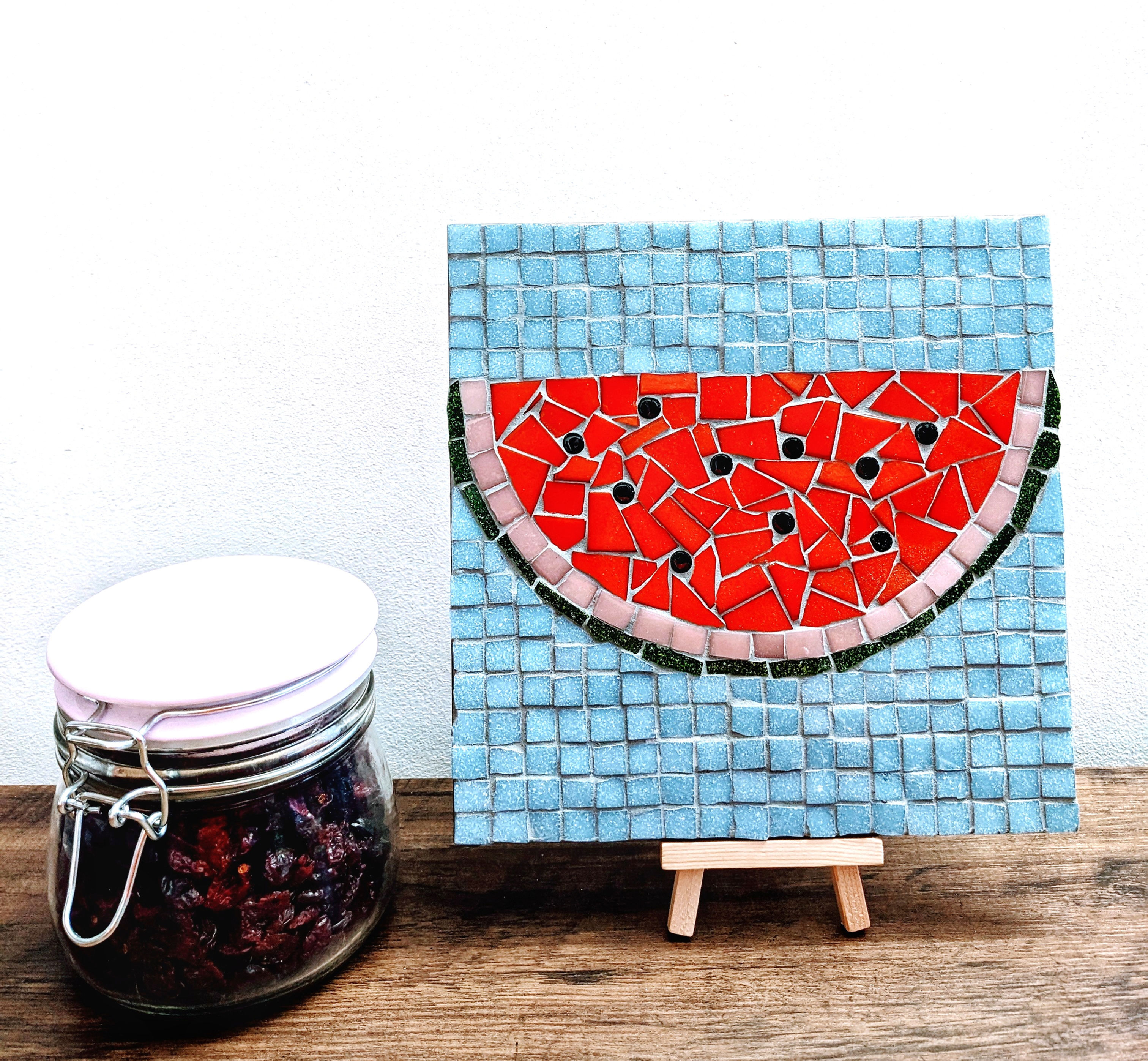 Juicy Red Watermelon Mosaic Kit